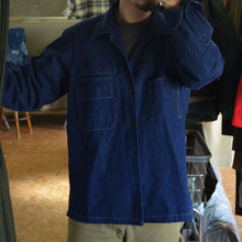 画像をギャラリービューアに読み込む, LOBS " No Roll C4 Shirts Jacket 90sUSN Denim "