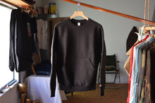 画像をギャラリービューアに読み込む, Ends and Means " Crew Neck Sweat " Fade Black