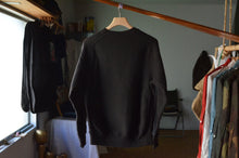 画像をギャラリービューアに読み込む, Ends and Means " Crew Neck Sweat " Fade Black