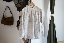 画像をギャラリービューアに読み込む, Ends and Means " Horizontal Stripe L/S Tee " Milk Stripe