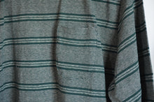 画像をギャラリービューアに読み込む, Ends and Means " Horizontal Stripe L/S Tee " Green Stripe