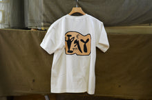 画像をギャラリービューアに読み込む, Ends and Means " Hieroglyph t/s " White