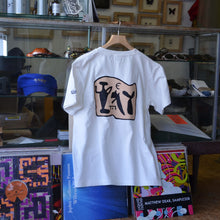 画像をギャラリービューアに読み込む, Ends and Means " Hieroglyph t/s " White