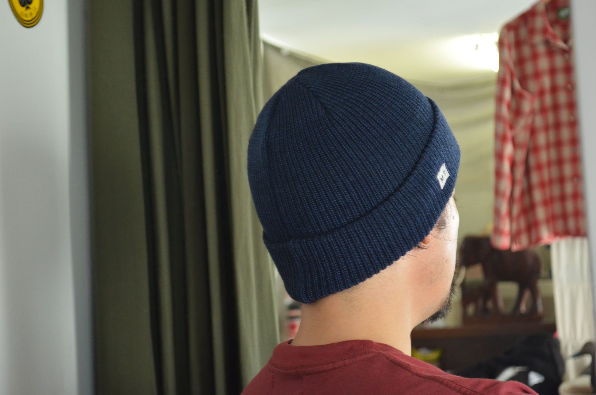 帽子 ENDS and MEANS ENDS and MEANS Short Watch Cap - Black | Garmentory
