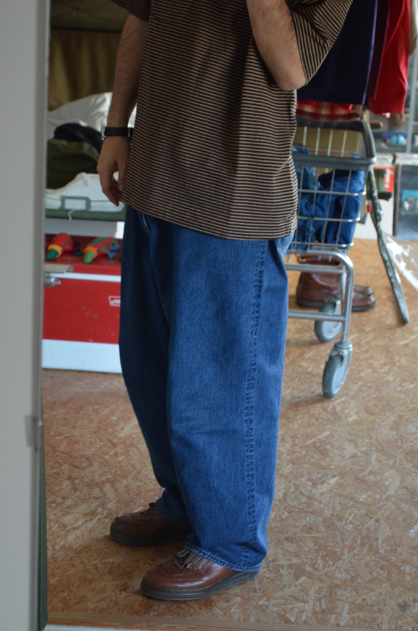 エンズアンドミーンズ 5Pockets Denim Washed Indigo ENDS and MEANS / 5 Pockets Denim *Washed Indigo - herbie