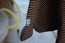 画像をギャラリービューアに読み込む, Ends and Means &quot; Horizonal Striped Pocket Tee &quot; Black Stripe
