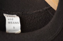 画像をギャラリービューアに読み込む, Ends and Means &quot; Crew Neck Sweat &quot; Fade Black
