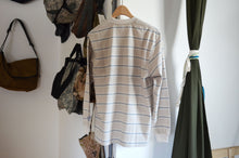 画像をギャラリービューアに読み込む, Ends and Means &quot; Horizontal Stripe L/S Tee &quot; Milk Stripe

