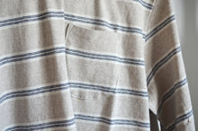 画像をギャラリービューアに読み込む, Ends and Means &quot; Horizontal Stripe L/S Tee &quot; Milk Stripe
